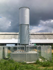 100 Nm3/hr Enclsoed Biogas Flare
